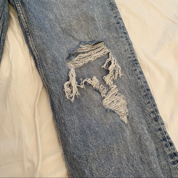 NWOT HM High waisted boyfriend jeans - Picture 3 of 6